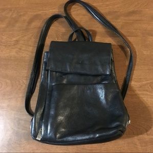 Pelle Studio leather backpack purse